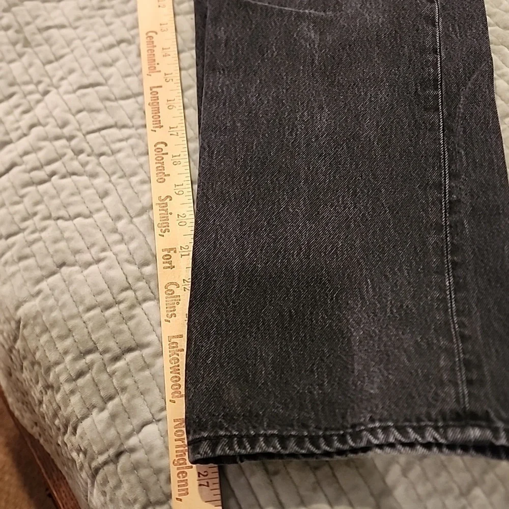 Levi's 501 36X30 black jeans